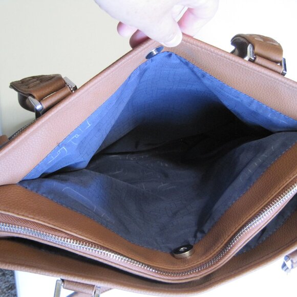 Rosetti Navy blue and Brown Tote Bag - Picture 12 of 16